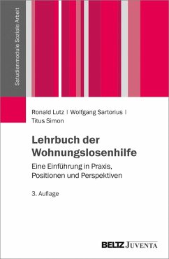 Lehrbuch der Wohnungslosenhilfe (eBook, PDF) - Lutz, Ronald; Sartorius, Wolfgang; Simon, Titus