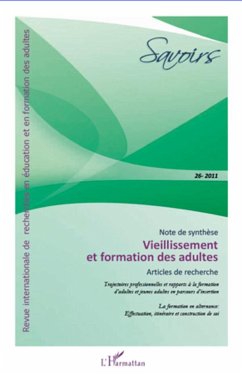 Vieillissement et formation des adultes - Levene, Thérèse; Zaouani Denoux, Souad; Bros, Frédérique; Kern, Dominique