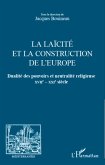 La laïcité et la construction de l'Europe