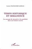 Temps historique et immanence