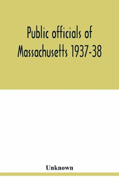 Public officials of Massachusetts 1937-38 - Unknown