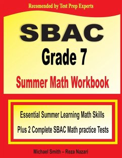 Cover SBAC Grade 7 Summer Math Workbook