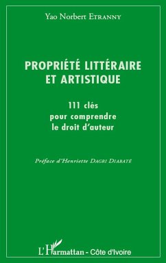 Propriété littéraire et artistique - Etranny, Yao Norbert