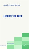 Liberté de dire