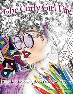The Curly Girl Life Adult Coloring Book - Becerra, Keisha