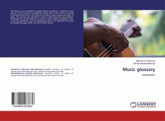 Music glossary - Orzikulova, Mavsuma;Abdukhakimova, Kamola