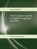 The European Journal of Applied Linguistics and TEFL Volume 9 Number 1