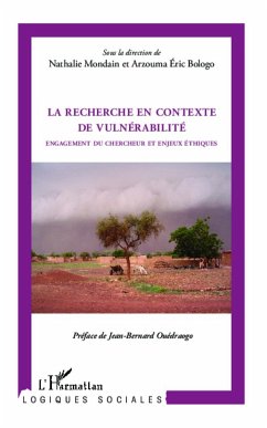 La recherche en contexte de vulnérabilité - Mondain, Nathalie; Bologo, Arzouma Eric