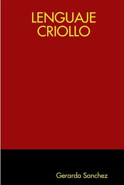 LENGUAJE CRIOLLO Cover LENGUAJE CRIOLLO
