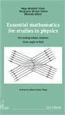 Essential mathematics for studies in physics