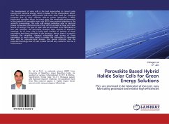 Perovskite Based Hybrid Halide Solar Cells for Green Energy Solutions