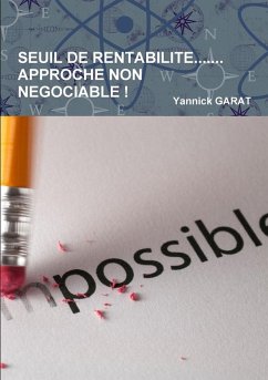 Cover SEUIL DE RENTABILITE.......APPROCHE NON NEGOCIABLE
