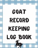 Goat Record Keeping Log Book