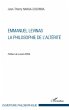 Emmanuel Levinas, la Philosophie de... - Bild 1