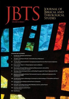 Cover Journal of Biblical and Theological Studies, Issue 5.1