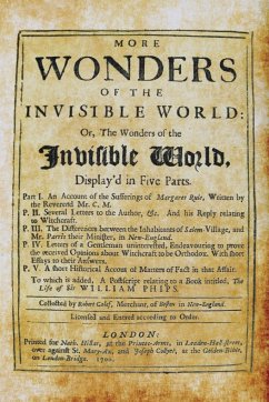 More Wonders of the Invisible World - Calef, Robert