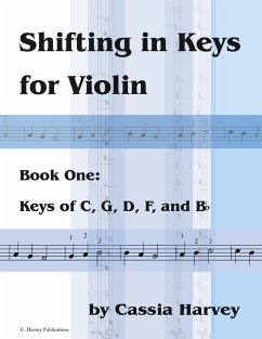 Shifting in Keys for Violin, Book One - Harvey, Cassia