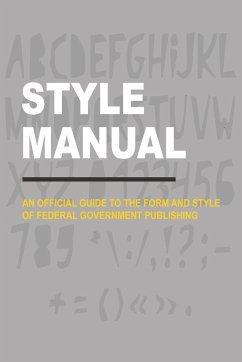 Style Manual - U. S. Government Publishing Office
