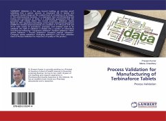 Process Validation for Manufacturing of Terbinaforce Tablets