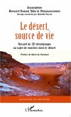 Le désert source de vie