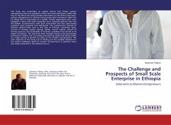 The Challenge and Prospects of Small Scale Enterprise in Ethiopia