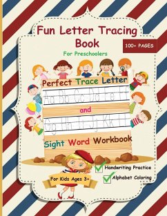 Fun Letter Tracing Book For Preschoolers - McBride, Angela