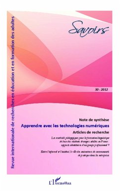 Apprendre avec les technologies numériques - Blandin, Bernard; Coulbaut-Lazzarini, Amélie; Bergere, Amandine; Hedjerassi, Nassira; Nezet, Michaël