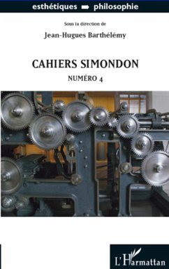 Cahiers Simondon - Barthélémy, Jean-Hugues