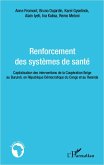 Renforcement des systèmes de santé