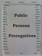 Public Persons Prerogatives (eBook,... - Bild 1