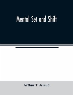 Mental set and shift - T. Jersild, Arthur