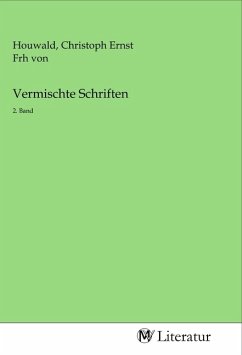Cover Vermischte Schriften