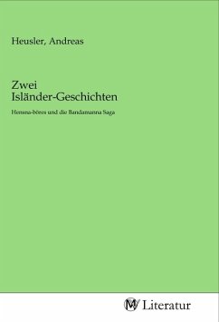 Cover Zwei Isländer-Geschichten