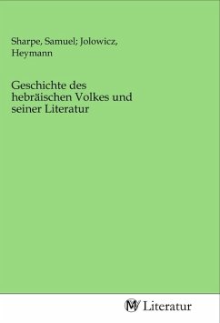 Geschichte des hebräischen Volkes und seiner Literatur