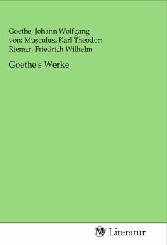 Goethe's Werke