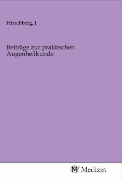 Cover Beiträge zur praktischen Augenheilkunde