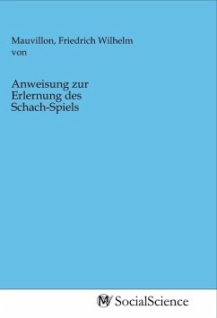 Cover Anweisung zur Erlernung des Schach-Spiels