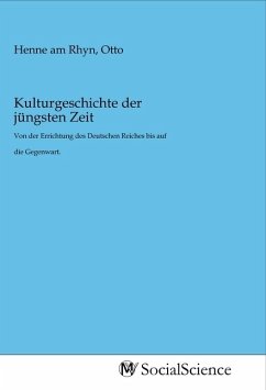 Cover Kulturgeschichte der jüngsten Zeit