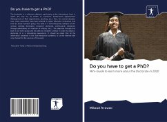Do you have to get a PhD? - Aroussi, Miloud