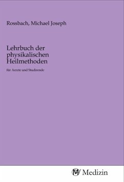 Cover Lehrbuch der physikalischen Heilmethoden