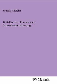 Cover Beiträge zur Theorie der Sinneswahrnehmung