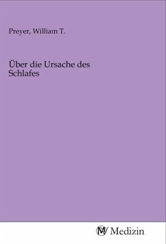Cover Über die Ursache des Schlafes