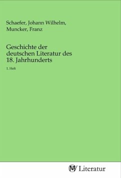 Geschichte der deutschen Literatur des 18. Jahrhunderts