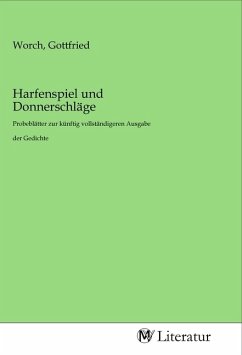 Cover Harfenspiel und Donnerschläge