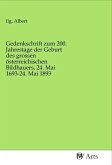 Gedenkschrift zum 200. Jahrestage der Geburt des grossen österreichischen Bildhauers, 24. Mai 1693-24. Mai 1893