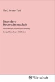 Besondere Steuerwissenschaft