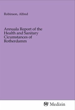 Cover Annuala Report of the Health and Sanitary Cicumstances of Rotherdamm