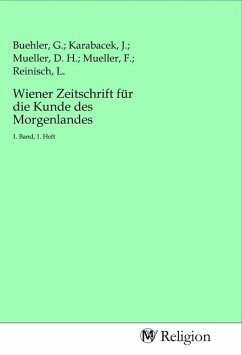 Wiener Zeitschrift für die Kunde des Morgenlandes