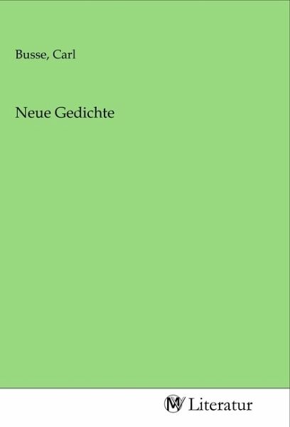 Neue Gedichte