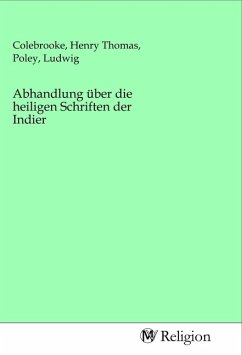 Abhandlung über die heiligen Schriften der Indier